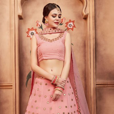 Bridesmaid Lehenga Size: Customized
