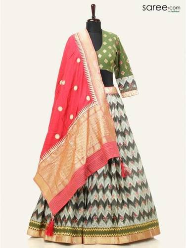 As Per Requirement Silk Designer Lehenga Choli