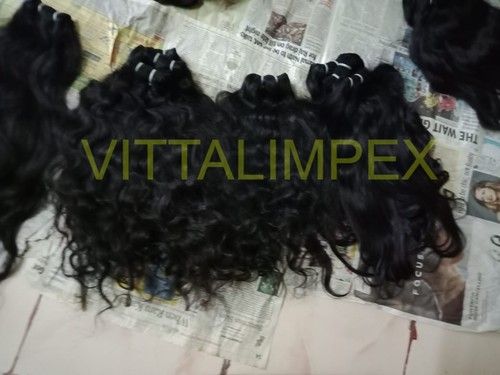 Weft Temple Human Hair