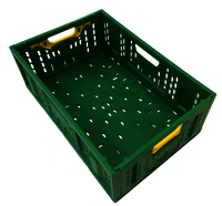 Fordable Plastic Mesh Crate