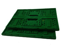 Fordable Plastic Mesh Crate