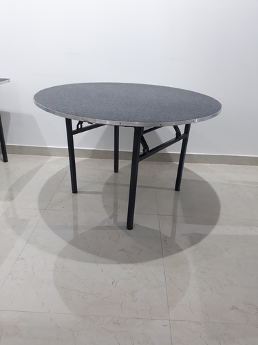 Metal Base With Plywood Top Banquet Tables