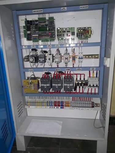 Blue Hydraulic Elevator Control Panel