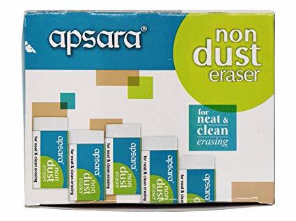Rectangle Apsara Non Dust Eraser