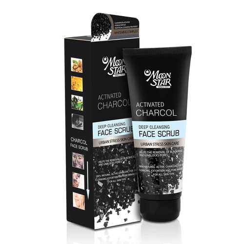 Moon Star ACTIVATED Charcoal face Scrub Moon Star ACTIVATED Charcoal face Scrub
