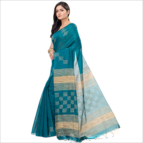 Available In Different Colors Ladies Pure Cotton Saree