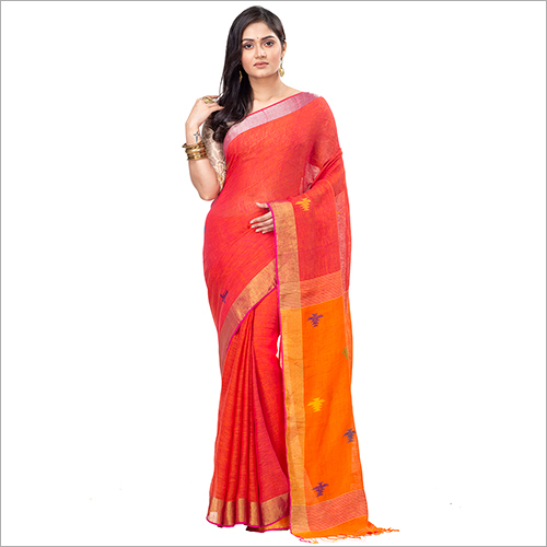 Ladies Linen Saree Ladies Linen Saree
