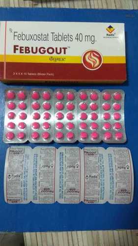 Febuxostat 40 mg & 80 mg