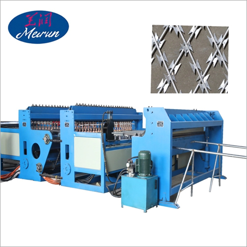 Concertina Razor Barbed Wire Welding Panel Machine By HEBEI MEIRUN WIRE MESH PRODUCTS CO., LTD.