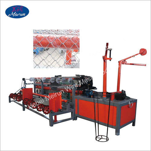 Fully Automatic Chain Link Fence Making Machine By HEBEI MEIRUN WIRE MESH PRODUCTS CO., LTD.