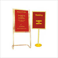 High Quality Welcome Grooved Board