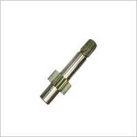Hyd. Pump Drive Gear Shaft Big - Steel, 50x200x50 Mm, Metallic | Heat Treated, Corrosion Resistant, 2000 Nm Torque, Polished Finish