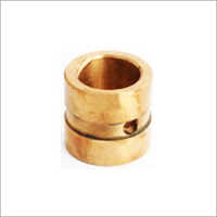 Auto Steering Axle Bush - Brass, Customizable Size, Golden Color | Smooth Finish, Corrosion Resistant, Press-fit Connection, Grease Lubrication