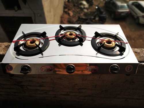 three burner gas stove