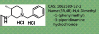 (3R 4R)-1-Benzyl-N 4-Dimethyl piperidin-3-Amine Dihydrochloride/Tofacitinib Citrate Intermediates CAS 1062580-52-2