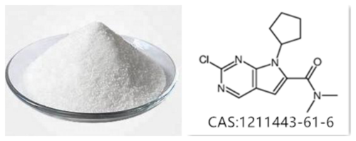 7H-Pyrrolo[2,3-d]pyriMidine-6-carboxaMide, 2-chloro-7-cyclopentyl-N,N-diMethyl ribociclib intermediate CAS :1211443-61-6