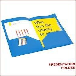 Polypropylene Presentation File & Folders