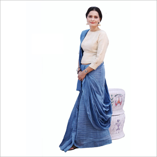 Available In Multicolor Ladies Khadi Saree