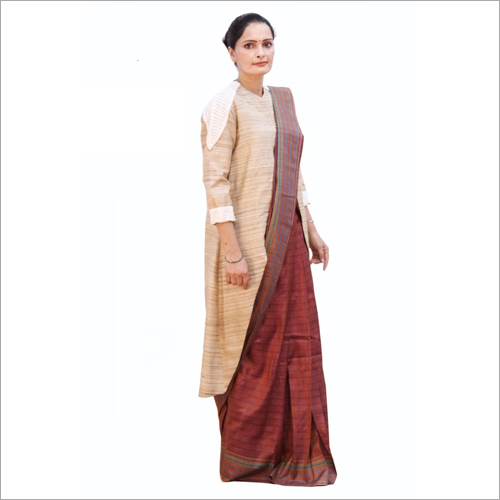 Available In Multicolor Ladies Cotton Khadi Saree