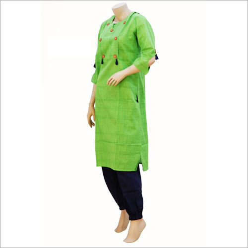 Available In Multicolor Ladies Plain Kurti