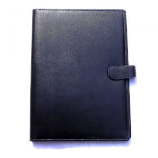 Leather Portfolio File Folder