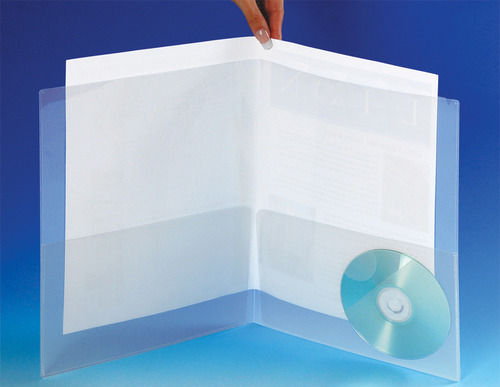 Rectangle Plastic Presentation Folder