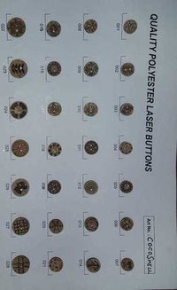 Coconut Button - Laser-crafted Shell Design | Customizable Size & Color For Unique Branding Solutions