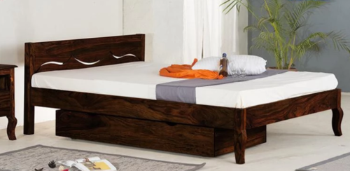Solid Wooden Bed Waiver Single Trolly