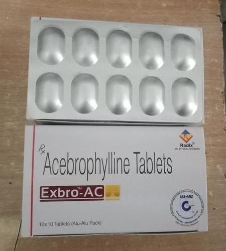 Acebrophylline 100 Mg Tablets
