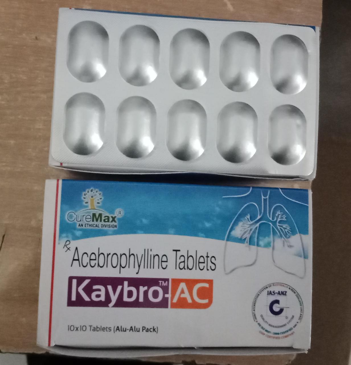 Acebrophylline 100 Mg Tablets