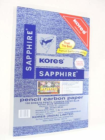 Pencil Carbon Kores Paper