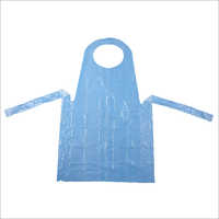 PP Apron - Disposable Blue Dressing Patch , Waterproof Cuff Design with Square Shape