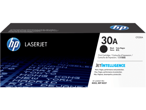 HP 30A LaserJet Toner Cartridge - Black, 1,600 Pages | Compatible with HP LaserJet Pro M203 and MFP M227 Printers
