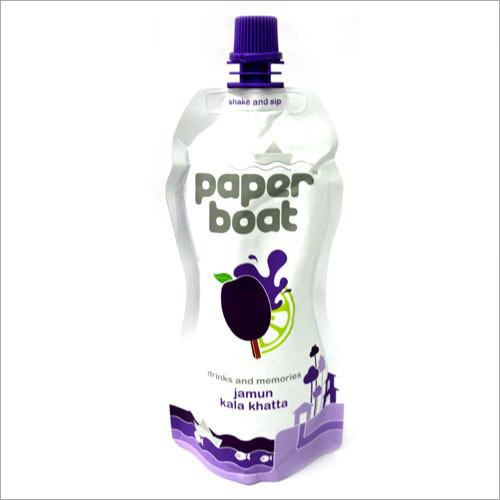 Paper Boat Juice Packaging Pouch