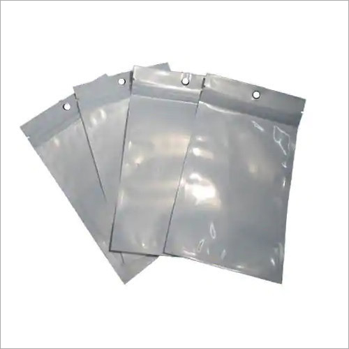 Silver Plain Laminated Pouch By AS PACKAGING INDUSTRIES