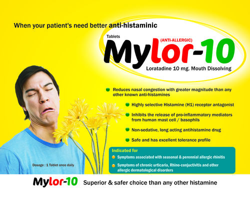 Loratadine 10 Mg (Mouth-Dissolving) Tablet