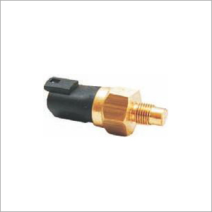 Polished Surface Electronic Screw Thread Connection Type Water Temperature Sensor - Color: Black And Gold