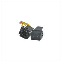 Maxi Fuse Box - Plastic , Compact Size, Matte Black Finish | Corrosion-resistant, Cable Connecting Type For Automotive Use