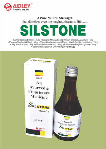 (Ayurvedic Stone Removing & Alkaliser Syrup) SILSTONE Ayurvedic Liquid By AIDLEY FORMULATIONS