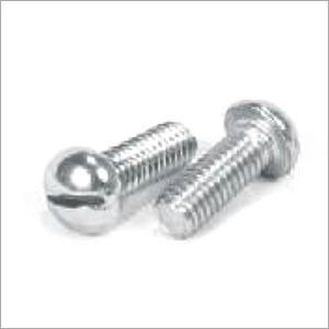 Ss Slotted Round Screw