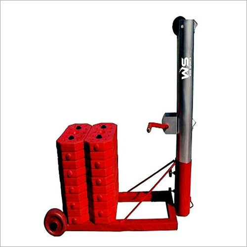 Outdoor Lawn Tennis Pole