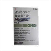 Meropenem Injection Ip - Liquid Antibiotic For All Ages, Recommended Dosage As Per Doctor's Guidance, Store In Dry Place