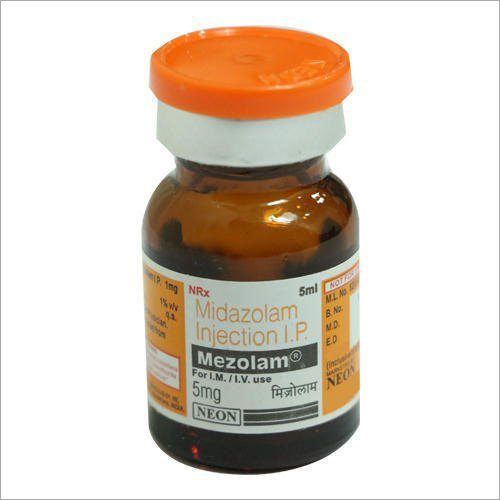 5 mg Midazolam Injection IP