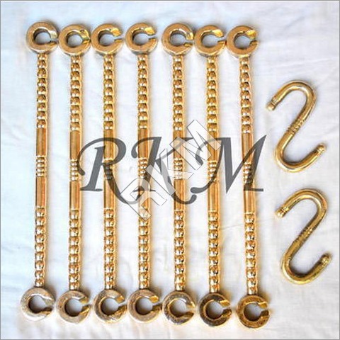 Designer Brass Swing Chain-Jhula Set