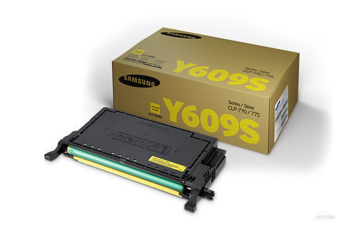 Samsung CLT-Y609S / XIP Yellow Toner Cartridge - High Capacity 7000 Pages | Superior Print Quality for CLP-770ND, CLP-775ND