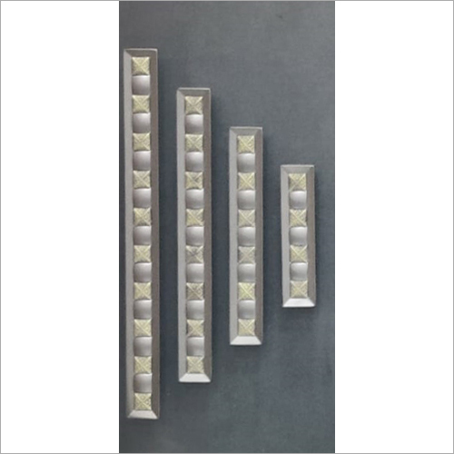 Silver Modern Cabinet Handle