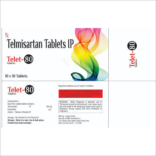 Telmisartan Tablets IP-80