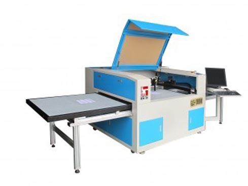 MOVABLE AND EXCHANGING TABLE LASER CUTTING MACHINE