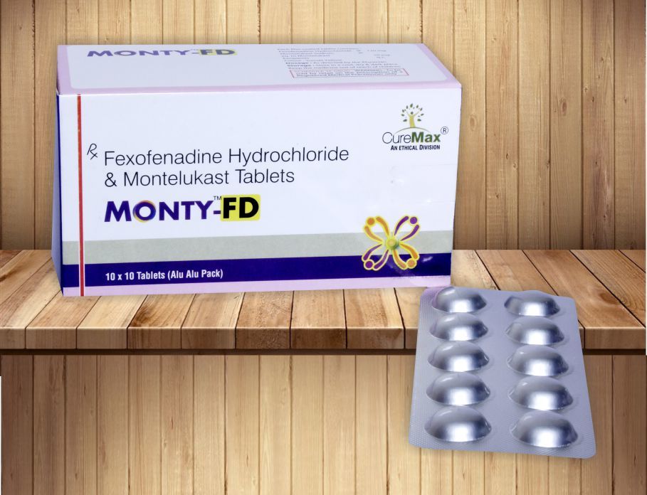 Montelukast 10 Mg & Fexofenadine 120 Mg