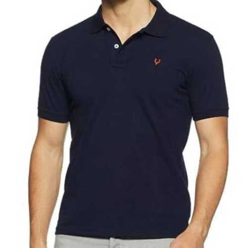Men's Polo T-Shirt - Grey Cotton Blend | Short Sleeve, Printed Design, Customized Manufacturing for the Modern Male